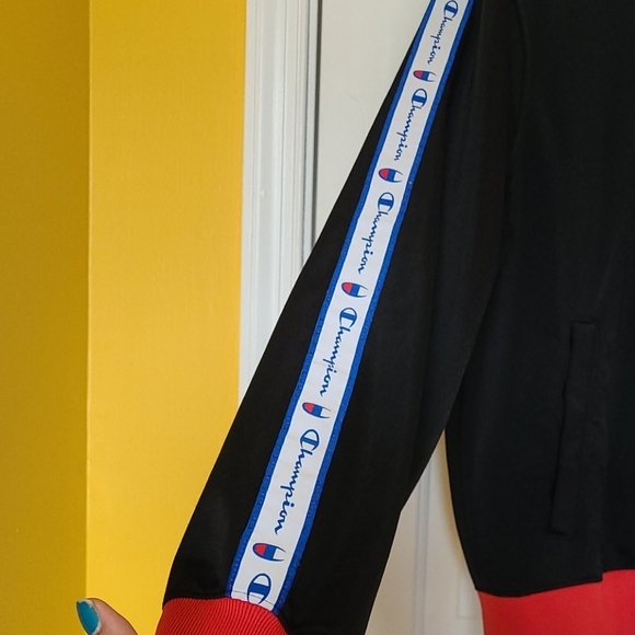 Men's Champion Full Zip Up Jacket - Picture 3 of 9